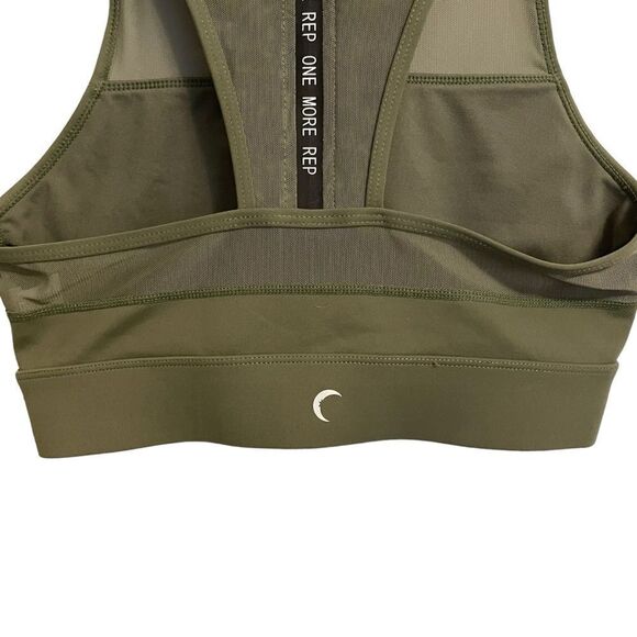 Zyia Active Olive Green Sports Bra MED - Picture 5 of 7